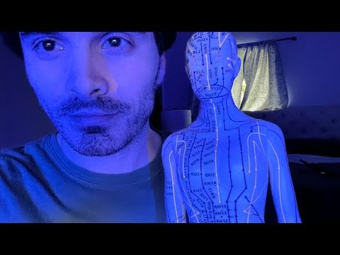 ASMR Acupuncture Doll Tapping Scratching and Gripping Sounds That Will Lead You to Agartha 