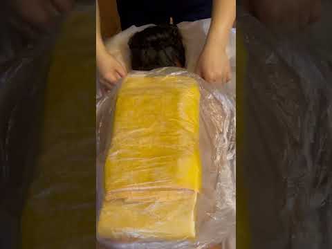 ASMR: Chinese GINGER HOT Stone MASSAGE! #shorts