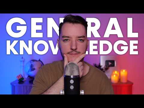 [ASMR] Asking You 100 General Knowledge Questions