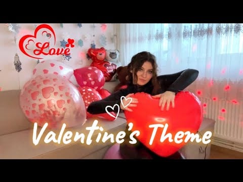 ASMR | Blowing Up & Popping Balloons For Valentine’s Day ♥️ 