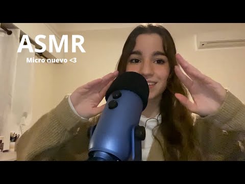 [ASMR] PROBANDO EL NUEVO MICRO !:)