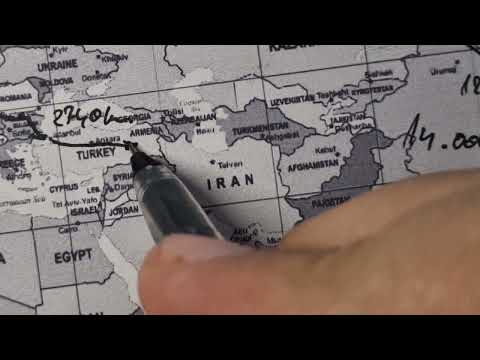 ASMR: Tracing the Longest Railway Routes 🚂 on World Map, with FACTS | ASMR map tracing  Whispering