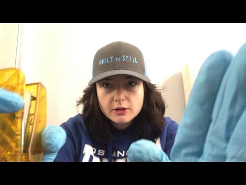 ASMR ~ chaotic medical procedure 💉RP (up close personal attention)