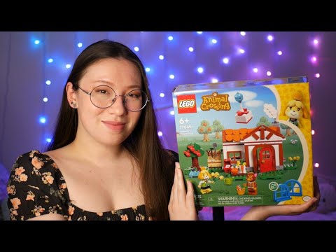 Lego ASMR 🏡 Building an Animal Crossing House! 🍒 Binaural Soft Spoken