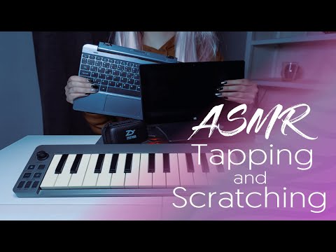 ASMR | Gentle Tapping and Scratching 🤍🎧