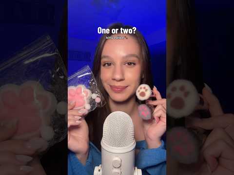 ONE or TWO? ASMR🥰 #asmr #relax #asmrvideo #tingles #asmrcommunity #asmrsounds #asmrsound #tingles