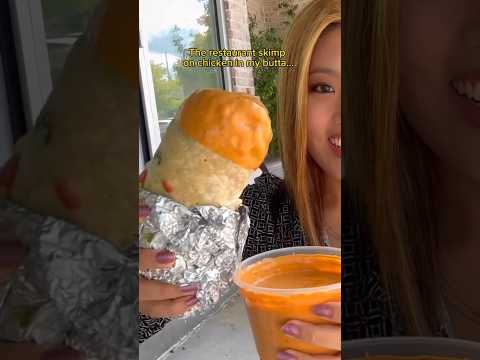 ASIAN MOM TRYING CHIPOTLE BURRITO GONE VERY WRONG #shorts #viral #mukbang