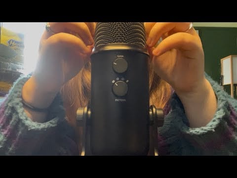 ASMR || Bare Mic Triggers - Gripping, Rubbing, Scratching ✨