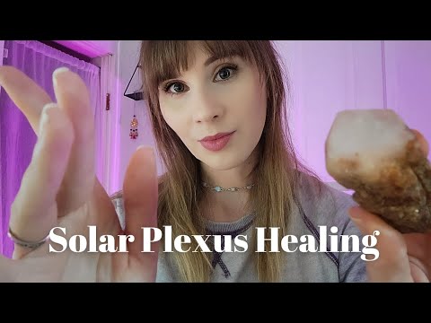 ⭐️Reiki ASMR | Solar Plexus | Confidence, Willpower, & Chi | Light Language