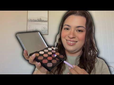 ASMR| Friend does your eye makeup- personal attention , rummaging and mic sound ✨🫶🏻