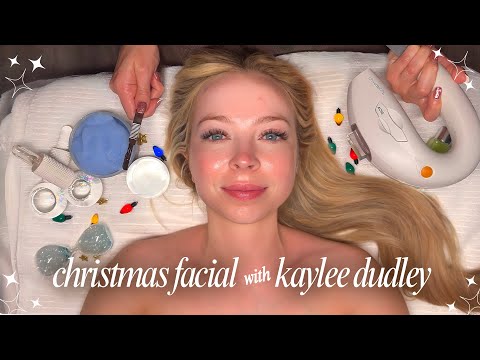 Christmas ASMR Facial with Kaylee Dudley