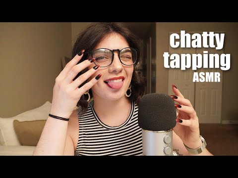 ASMR | fast tapping and whispering | ASMRbyJ