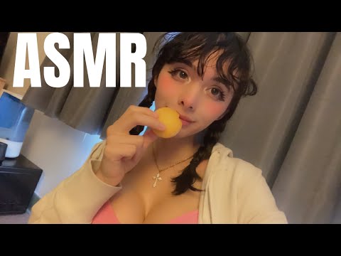 ASMR | 🍡Eating chewy mochi (mouth sounds)