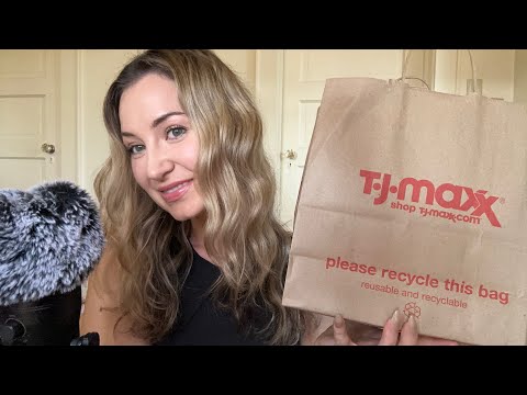 ASMR TJMAXX HAUL | Whispering, Tapping, & Scratching