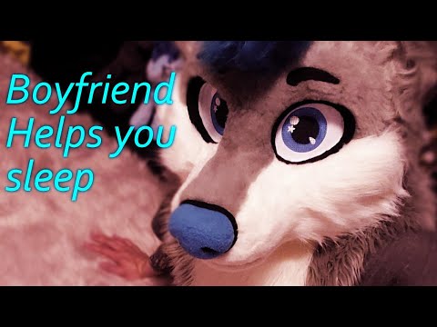 [Furry ASMR] Boyfriend calms you after a bad dream