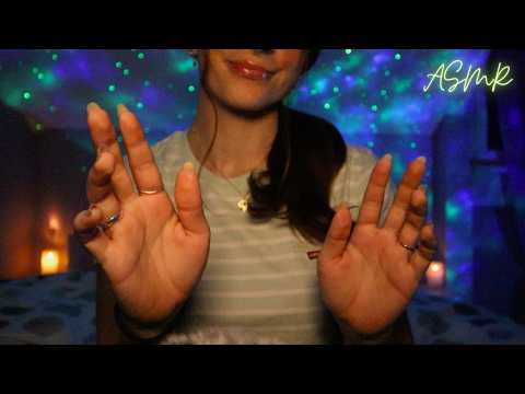 ASMR | Fast Hand Movements with Invisible Face Scratching and Mouth Sounds✨