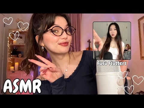 UNPREDICTABLE FAST AND AGGRESSIVE ASMR With @fufufluttersasmr (Mouth Sounds, Hand Sounds, More!!)