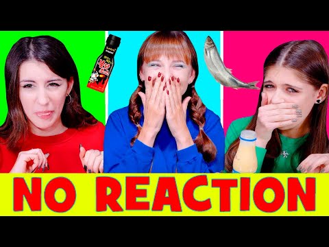 ASMR No Reaction Eating Challenge Sour, Spicy Mukbang