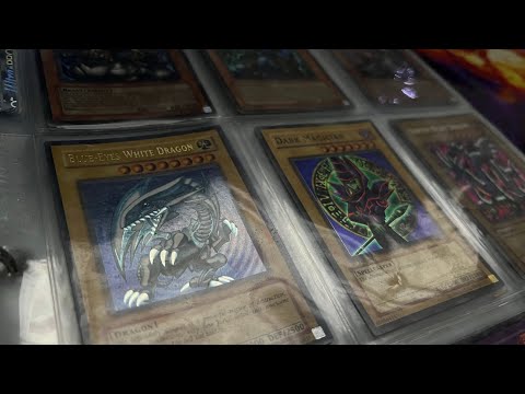 ASMR Going Through My Old Yu-Gi-Oh Card Collection | Soft Speaking and Whispering