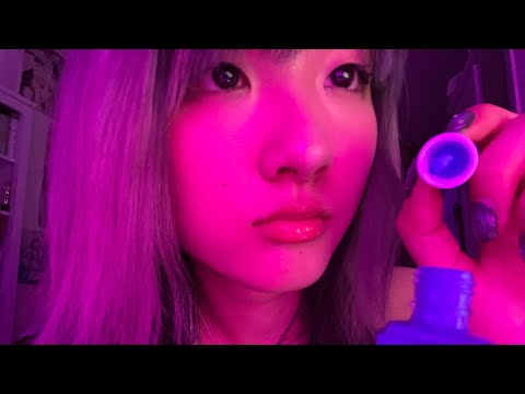 doing your nails asmr | nail tapping |visual triggers (*ˉ︶ˉ*)