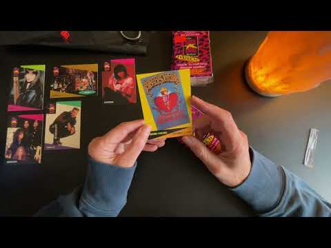 Soft Spoken ASMR ~ Opening Sealed 1991 MusiCards Music Trading Cards