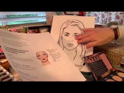 ASMR RolePlay:  Makeup and Outfits for Ballet School 🩰