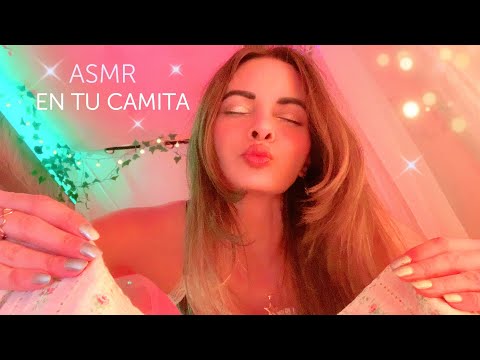 🌙 ASMR EN TU CAMITA🛌💜 | ASMR IN YOUR BED | ASMR ESPAÑOL