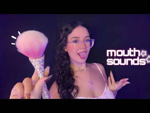 ASMR | mouth sounds PERFEITOS para quem PRECISA DORMIR 👄🌧️ 