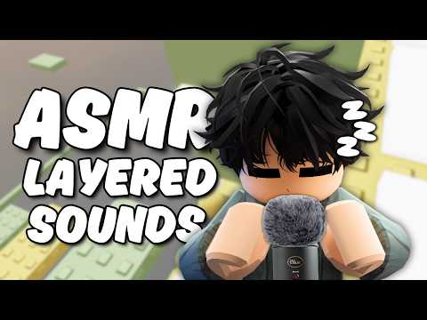 Roblox ASMR ~ fluffy mic cover and mouth sounds for sleep! 
