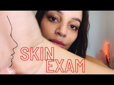 ASMR | SKIN & FACE EXAM | ROLE PLAY