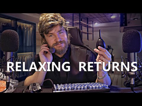 [ASMR] Relaxing Returns Hotline [with Phone Voice Effect]