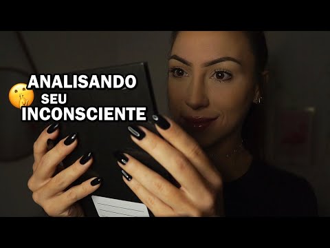 ASMR TERAPÊUTICO: SUSSURROS LENTOS, ANALISANDO SEU INCONSCIENTE para AUTOCONHECIMENTO