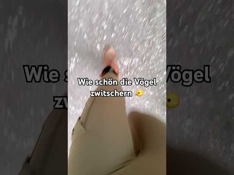 Ich liebe es ja, wenn die Vögel zwitschern, das ist immer so beruhigend. ☺️