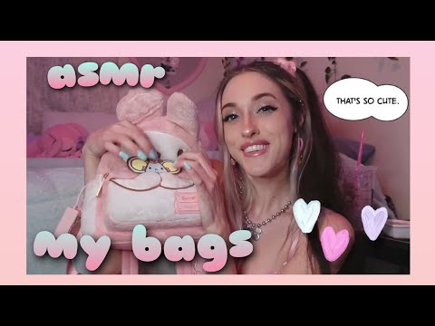 ASMR 👛 My Bag/Backpack Collection