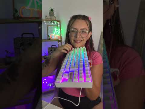 ASMR 🎧 Sons de teclado perfeito ❤❤ #asmr #asmrbrasil #tingles