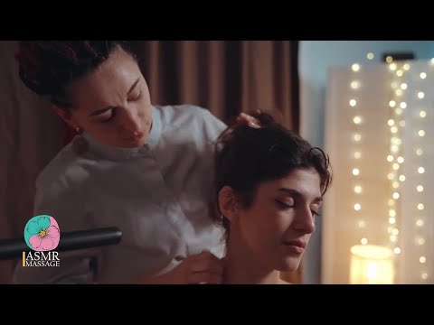 Tension-Relieving ASMR Chair Massage