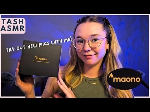 ASMR Testing new mics! 