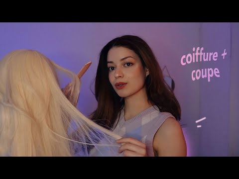 ASMR  Ultra Relaxant ✂️ | Coiffure Détaillée & Chuchotements Apaisants (RP)