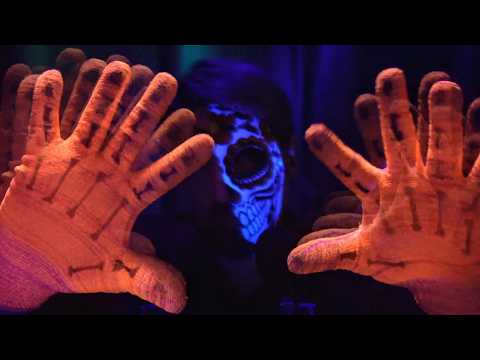 ASMR Mictlantecuhtli Glowing Visuals in the DARK