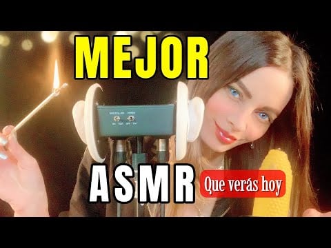 🏆 El Mejor ASMR Que Verás Hoy 😴 | Sonidos Extra Lentos & Suaves con Micrófono 3Dio| ASMR en ESPAÑOL