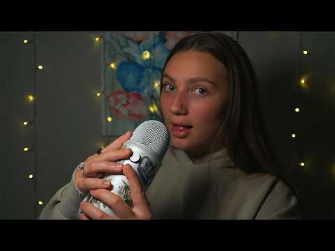 ASMR Inhale Whispering... about my life (+ semi-inaudible and breathy)