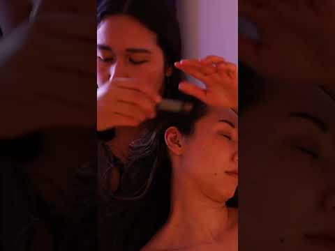 Part 7 | Stone neck massage ASMR with sister #asmr #asmrvideo #relaxing #realpersonasmr #asmrsleep