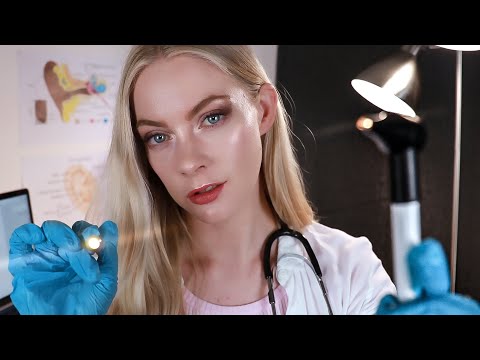 ASMR Ear, Nose & Throat Check-Up (ENT Medical Exam)