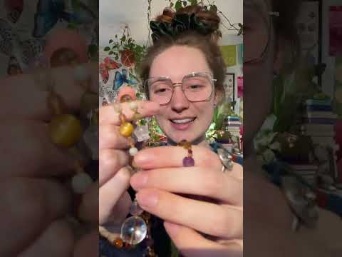 ✨🧵🍯Which is your favorite?Honey Dew Fairy Drop necklace or Wizard Dreams Fairy Drop necklace?🍯🧵✨