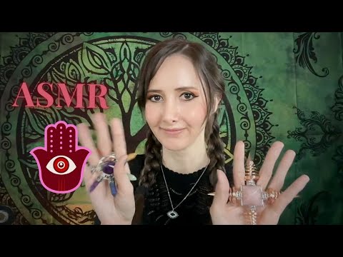 ASMR Reiki Aura Cleansing with Crystals Deep Relaxation