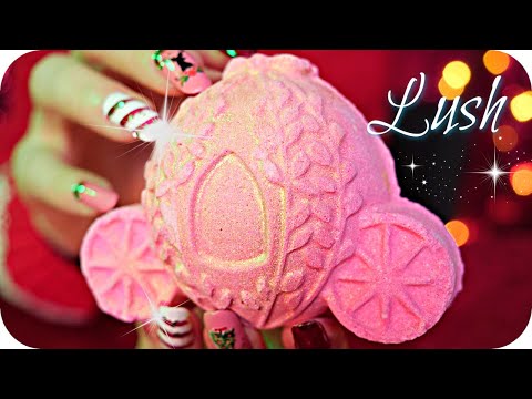 ASMR Lush Unboxing ✨ Show & Tell, Scratching, Gentle Glass Tapping, Breathy Clicky Whisper, Fireside