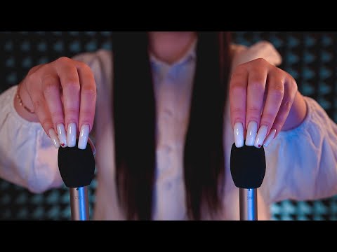 ASMR Mic scratching fast but not aggressive, relax, brain melting (no talking) for sleep
