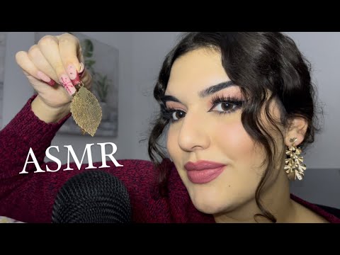 ASMR | TE ENSEÑO MIS PENDIENTES ✨