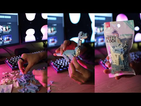 ASMR building a mini lego dinosaur 🦕