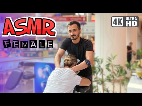 ASMR FEMALE MASSAGE - Shoulder Massage (Graston + dry cupping )